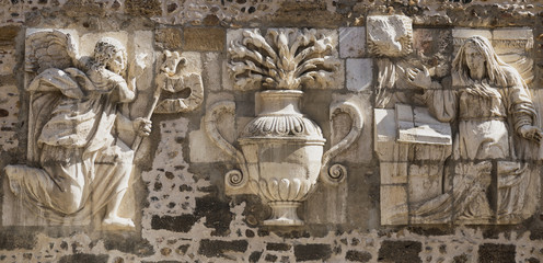 Leon (Spain): cathedral exterior