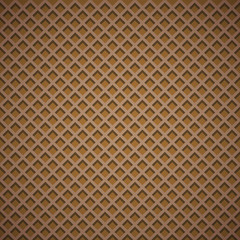 Fototapeta premium Vector Waffle Background. Vector Illustration.