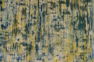Obraz premium Vertical yellow-blue texture handmade.