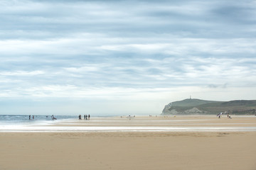Sur la plage de Wissant