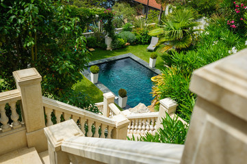 Panoramic view of Monte Carlo from the villa.