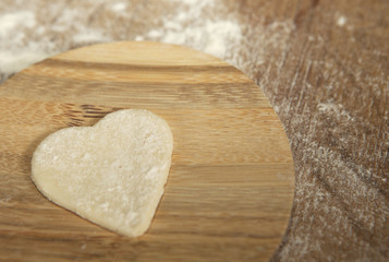 cœur en pâte a tarte