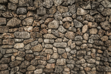 stone brick wall texture background.