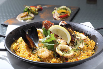 Seafood Paella