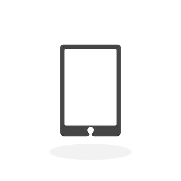 Smartphone Icon. Vector logo on white background