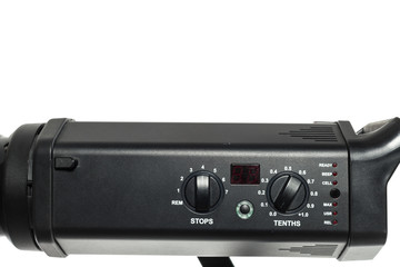 Obraz premium Studio lighting isolated on white