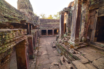 Ancient ruins of Bayon temple