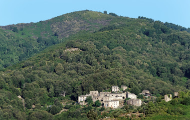 Fototapeta na wymiar San Giovanni di Moriani en haute Corse