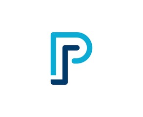 P logo letter