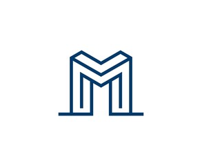 M logo letter