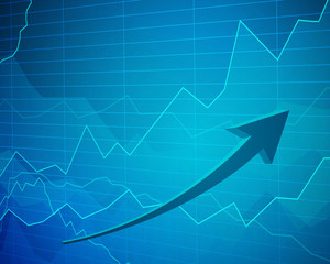 Vector Illustration of a Statistic and Data, Infographic Background. Information Concept with Graphs and Charts.