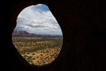 View Through the Portal, Sedona, Arizona, USA