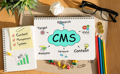 Notebook with Toolls and Notes about CMS,concept