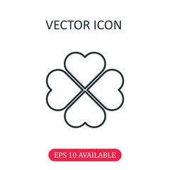 Flower icon vector