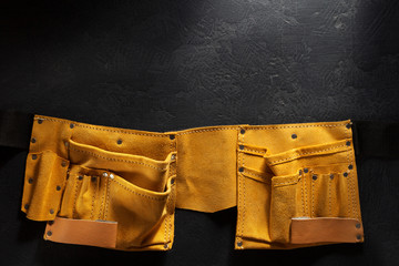 tool belt on black