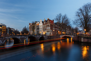 Obraz premium Canals of Amsterdam