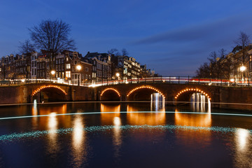 Obraz premium Canals of Amsterdam