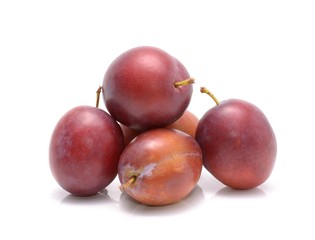 Red plum fruit