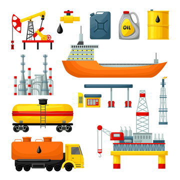 Oil Industry Icons Collection