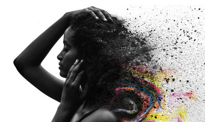 Paintography, photograph combined with paintings © DAZOKA.com