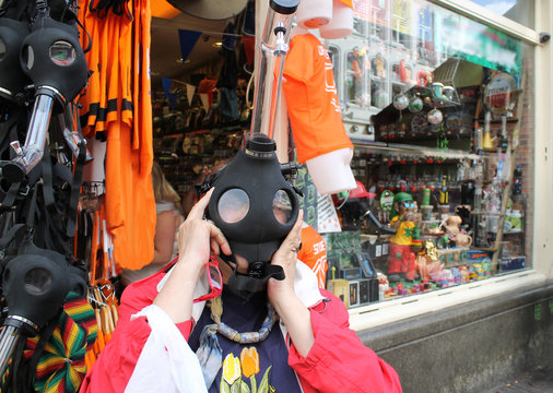 shop in Amsterdam, marijuana  smoking