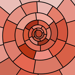 abstract vector stained-glass mosaic background