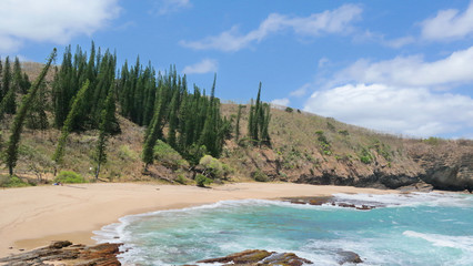 Beautiful beach on Grand Terre, New Caledonia