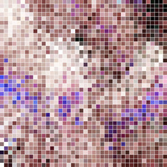 abstract vector square pixel mosaic background
