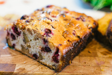 Cranberry Walnut Bread