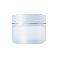 Cosmetic package white mock up