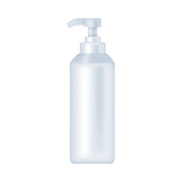 Cosmetic package white mock up