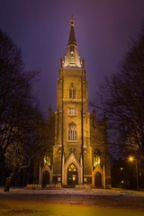 Fototapeta na wymiar St. Paul's Lutheran Church in Riga, Latvia