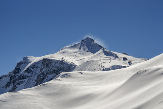 Tuxer Ferner Glacier in Austria, 2015