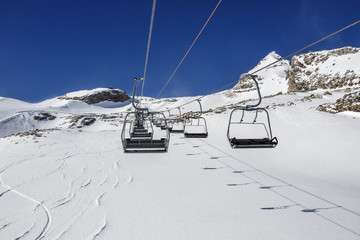 Tuxer Ferner Glacier in Austria, 2015