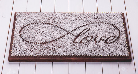 Love string art