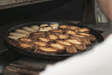 Oven bread