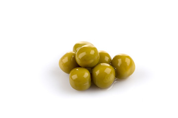 Marinated green peas