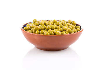 Marinated green peas