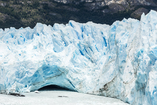 The ice cave on Perito Moreno Glacier. Los Glaciares National Park. Patagonia, Argentina
