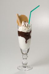 affogato alla cioccolata