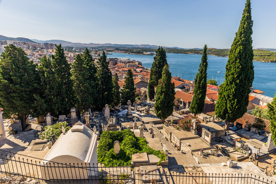 July 20, 2016:  Graveyard of Sibenik, Croatia