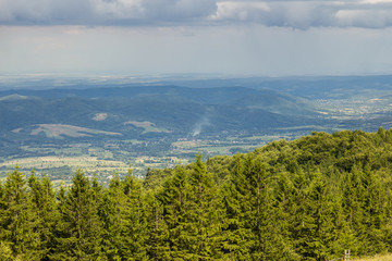 Carpathians mountains landscape