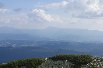 Carpathians mountains landscape