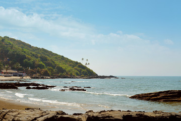 Beautiful Goa province beach