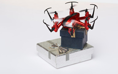 Gift delivery with drones