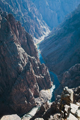 Fototapeta premium Black Canyon of Gunnison, Pulpit Rock