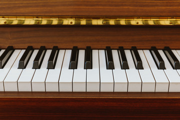 Fototapeta na wymiar Piano keys