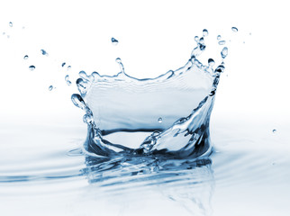 Splash on the water surface