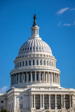 Dome of United States Capitol Building - Washington, DC, USA