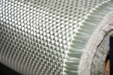 white glass fiber composite raw material background